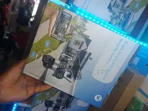 3 Lens CCTV Camera