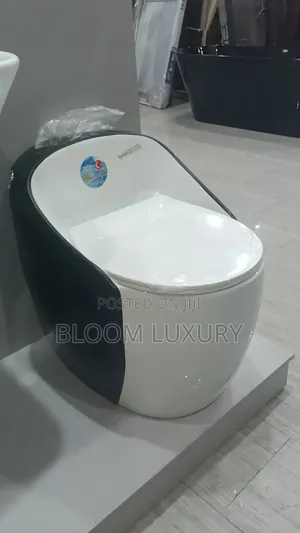White+Black Water Closet 