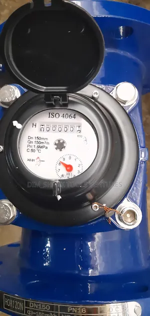 6"-Inch Horizon Brand Dn150 Flange-Type Industrial Water Meter