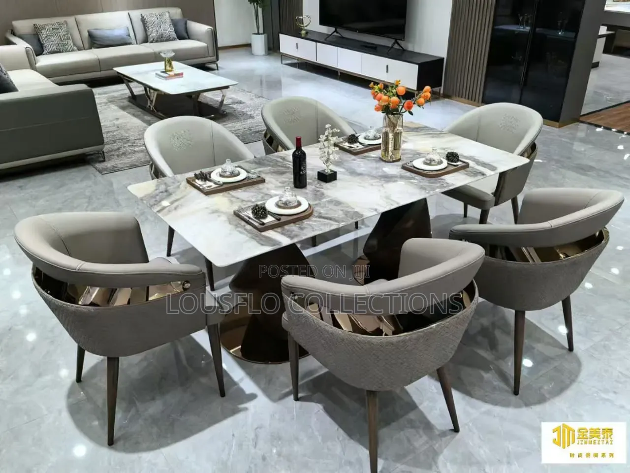 Your Quality 6 Seaters Executive Dinning Det