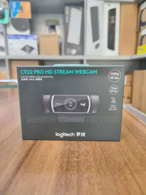 Logitech C922 Webcam With Tripod