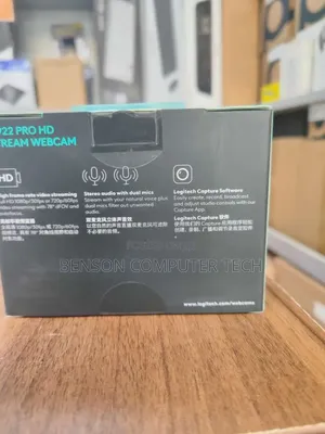 Logitech C922 Webcam With Tripod