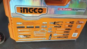 Ingco 142-Piece Combination Tool Set