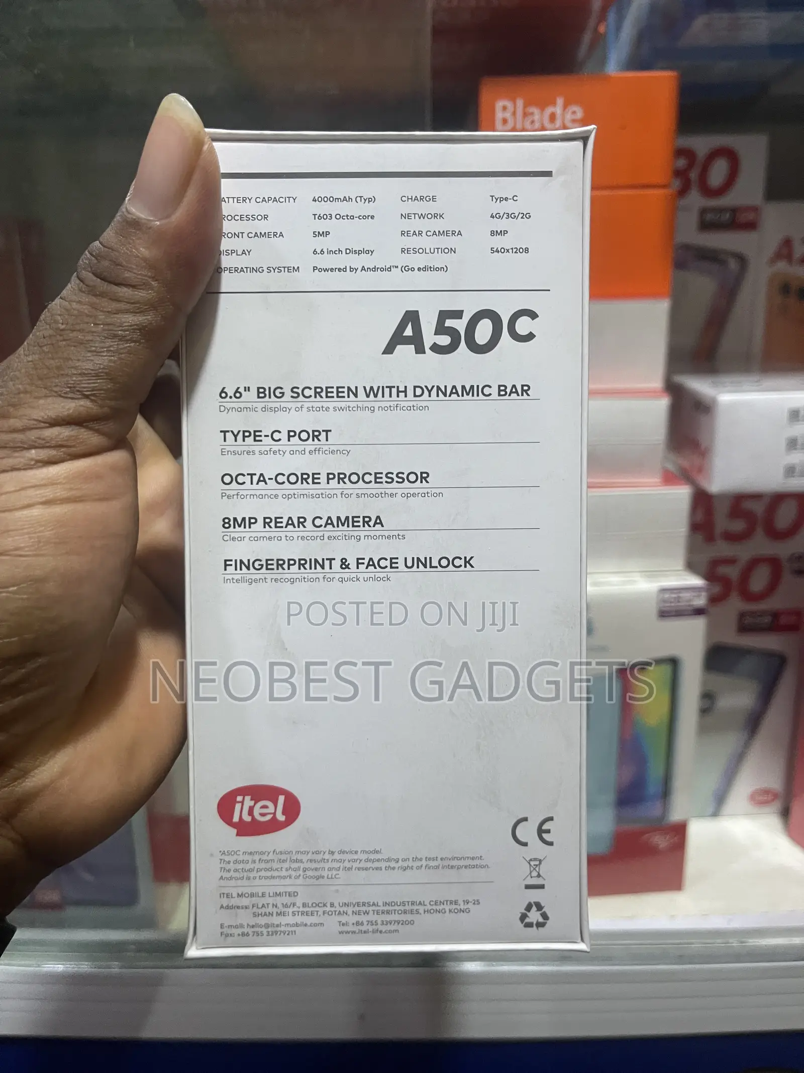 New Itel A50C 32 GB