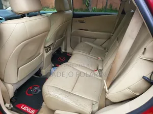 Lexus RX 2012 Red
