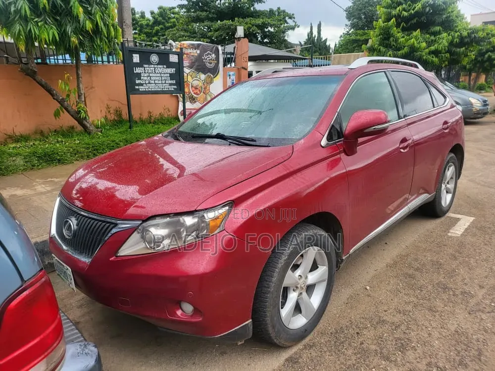Lexus RX 2012 Red