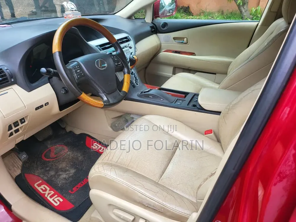 Lexus RX 2012 Red
