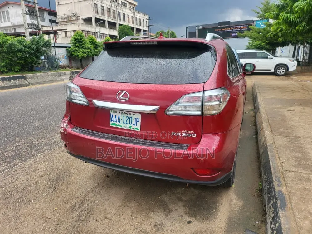 Lexus RX 2012 Red