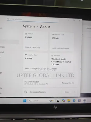 Laptop HP EliteBook 830 G8 8GB Intel Core i5 SSD 256GB