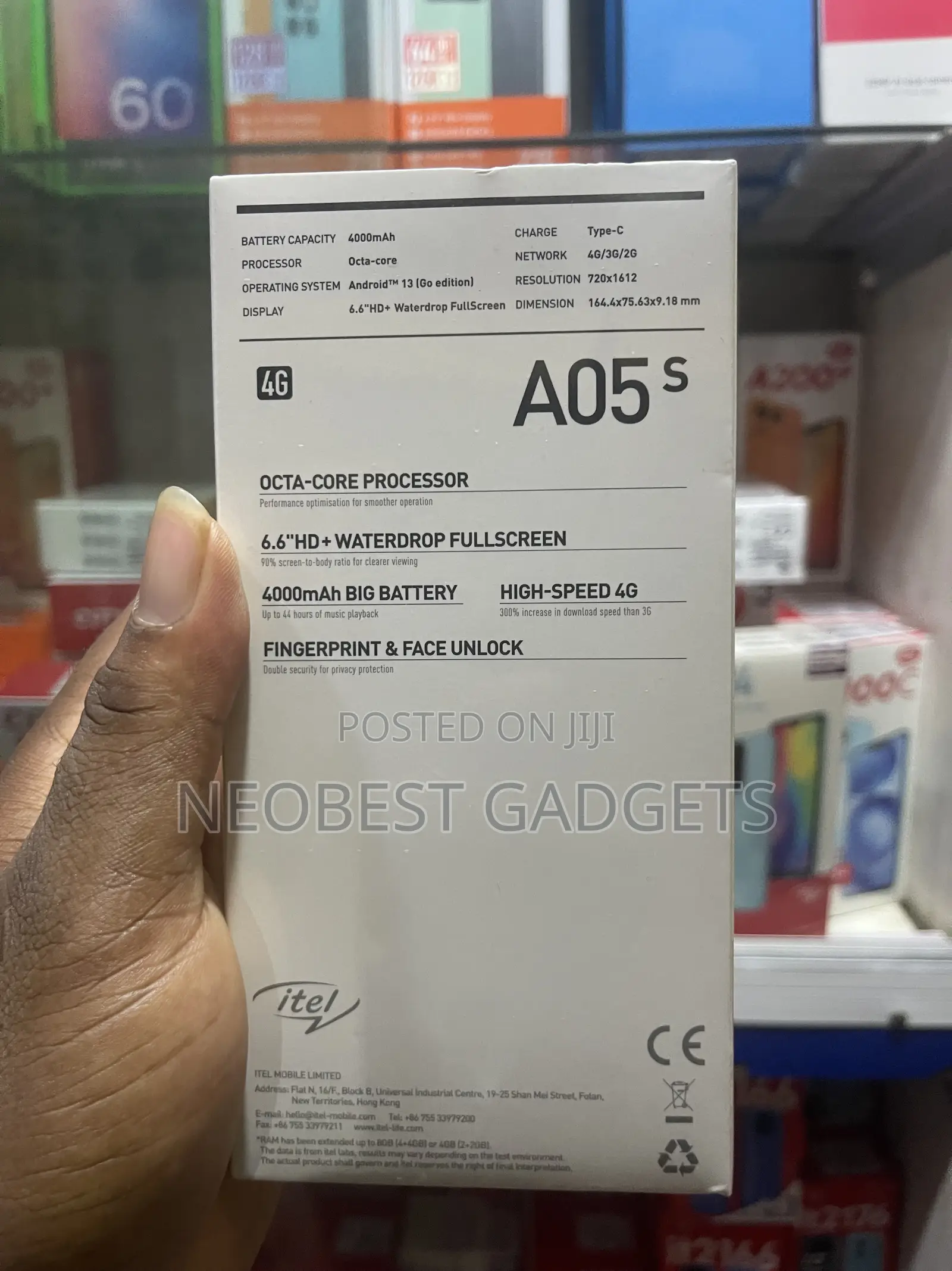 New Itel A05s 32 GB