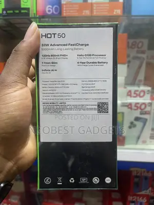 New Infinix Hot 50 256 GB