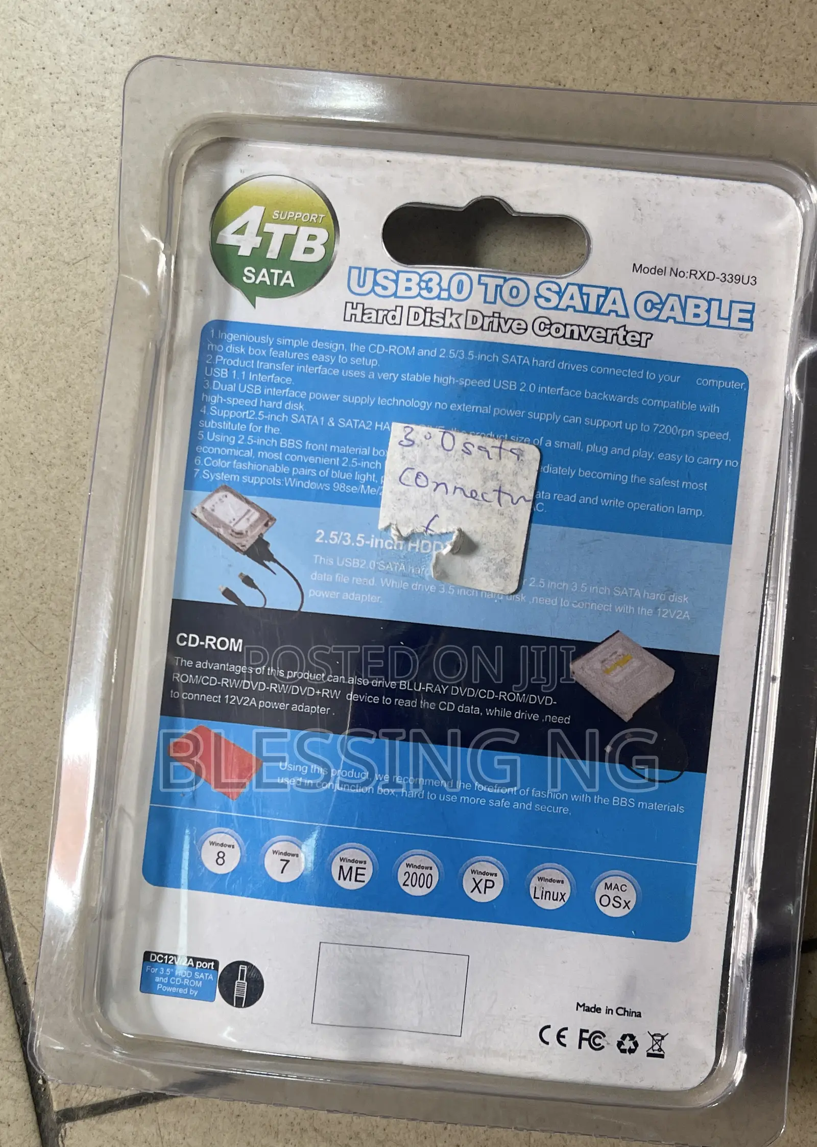 Usb 3.0 To Data Hard Disk Drive Converter