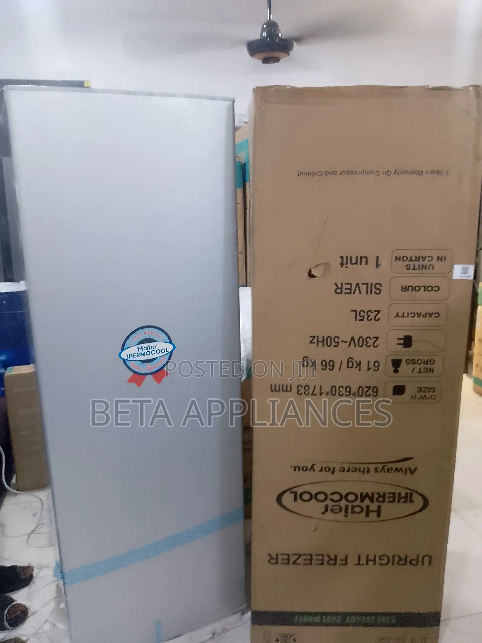 Stylish Haier Thermocool Upright Freezer for Modern Kitchens