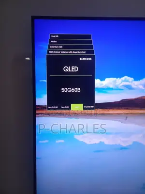 50"Samsung 50q60b Latest Model Qled Frameless Smart Tv