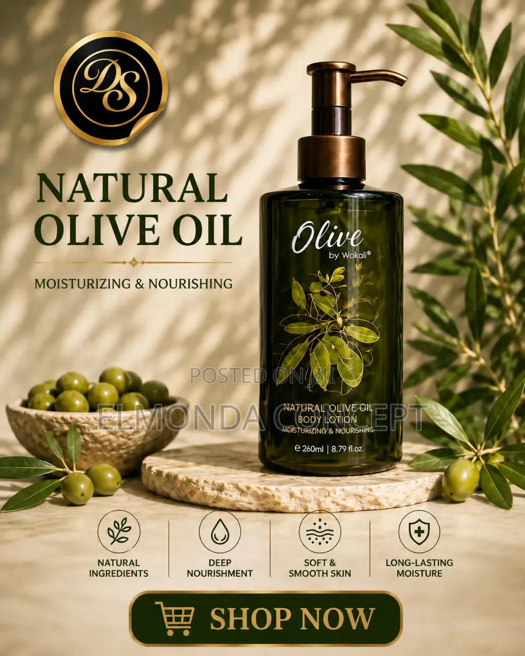 Natural Olive Oil 260 Ml