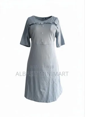 Maxi Dress Features A Flattering Elastic Waist And Short Sleeves