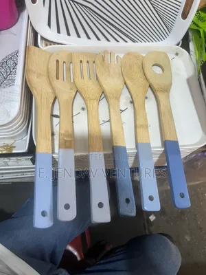 Cooking Wooden Spoon, 6 Sets