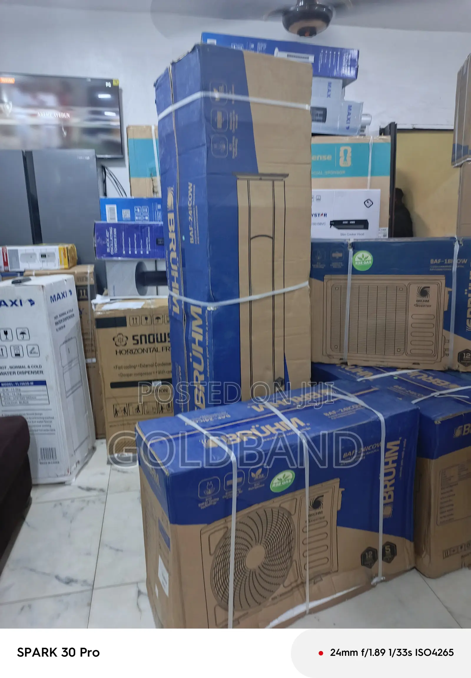 Bruhm 3 Ton Efficient Cooling Inverter Ac