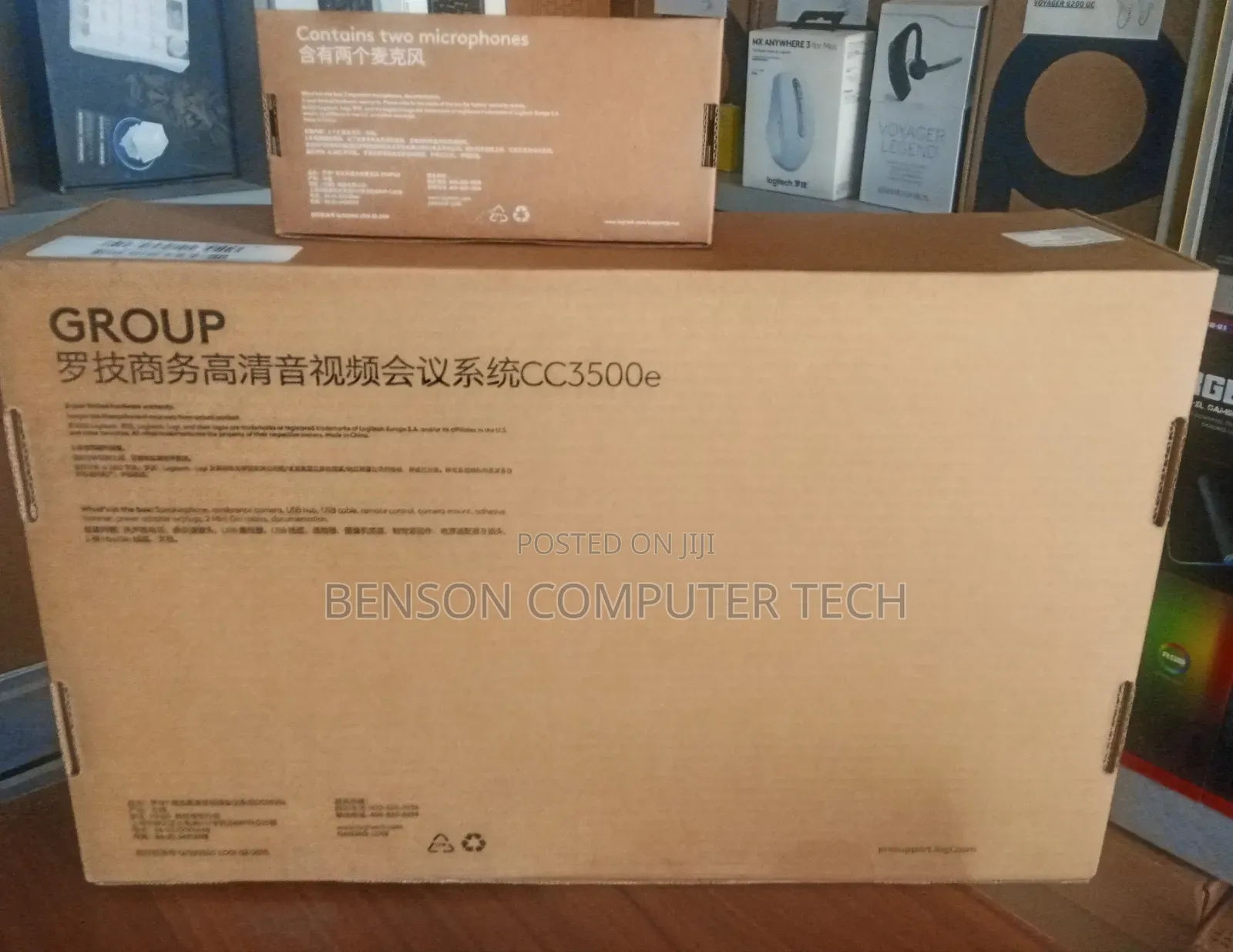 Logitech Cc3500e (Group) Webcam With Expansion Mic