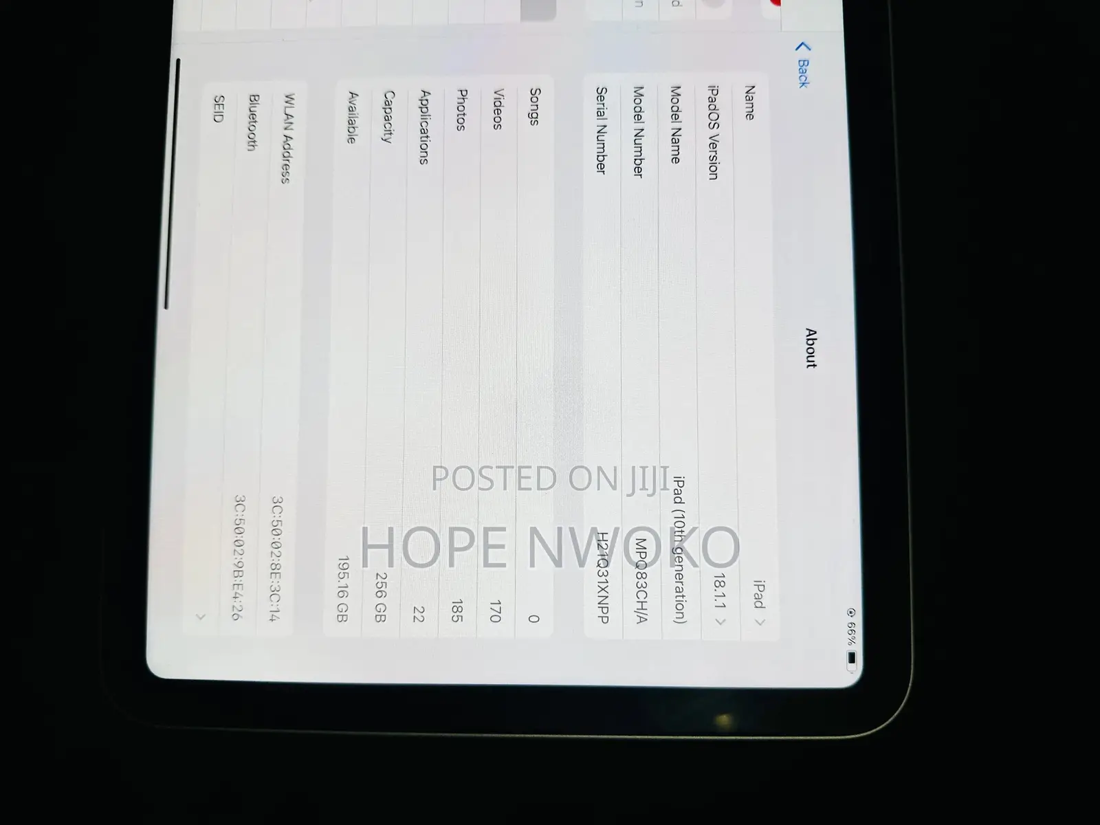 Apple iPad (2022) 256 GB Silver