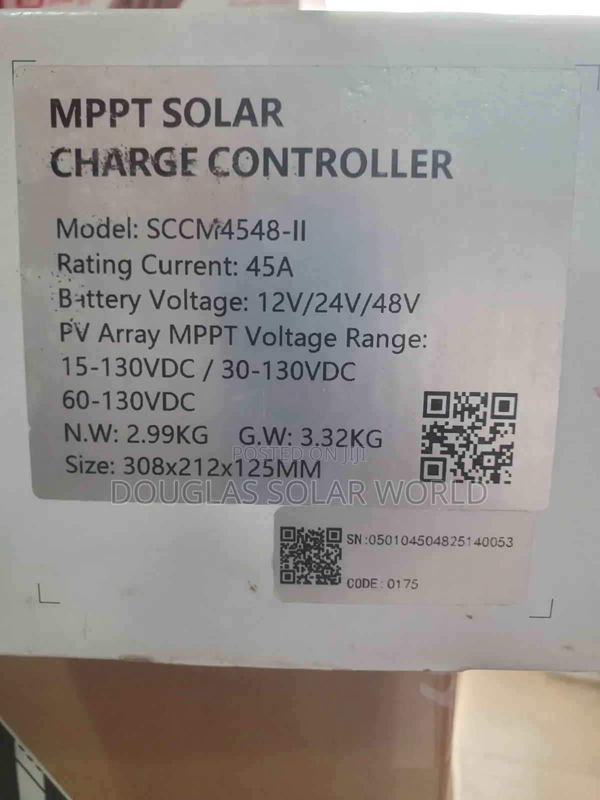 Felicity 45a MPPT Solar Charge Controller
