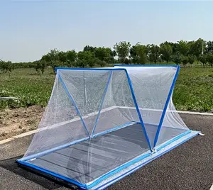 No-Install Mosquito Net for Single Bed – Anti-Insect Protection