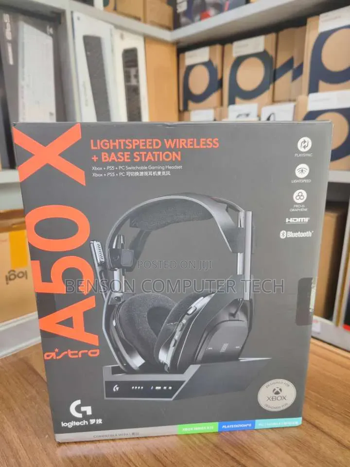 Logitech Astro A50x Lightspeed Wireless + Base Station