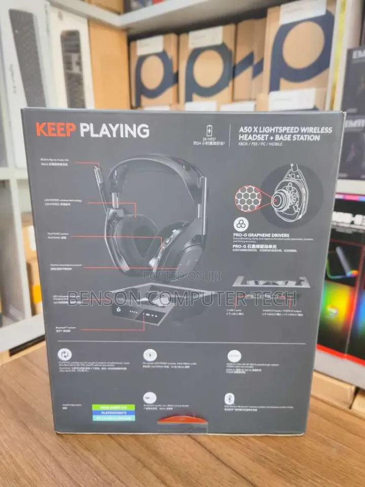 Logitech Astro A50x Lightspeed Wireless + Base Station