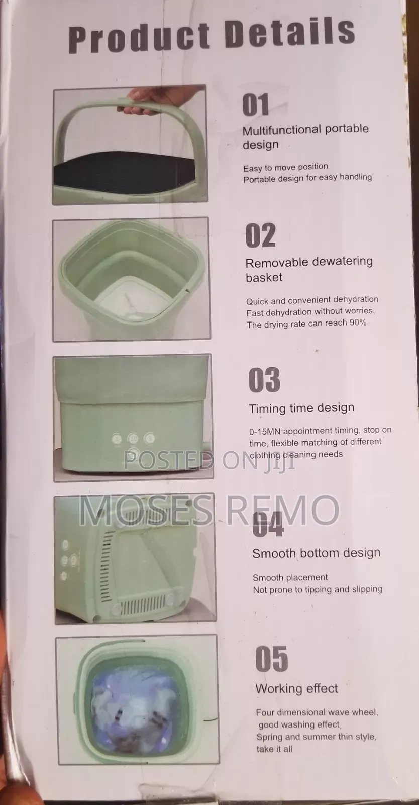 Foldable Washing Machine