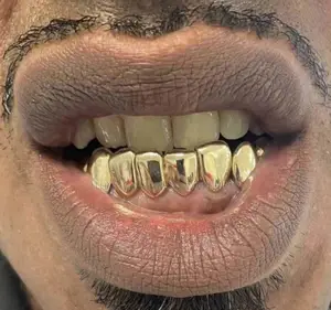 Brand New Unused 18karat Dubai Gold Teeth