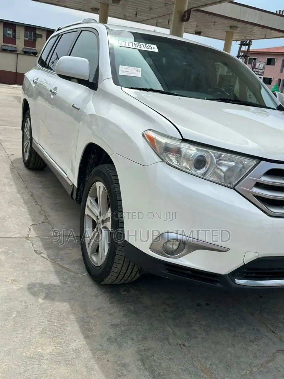 Toyota Highlander Limited 2012 White