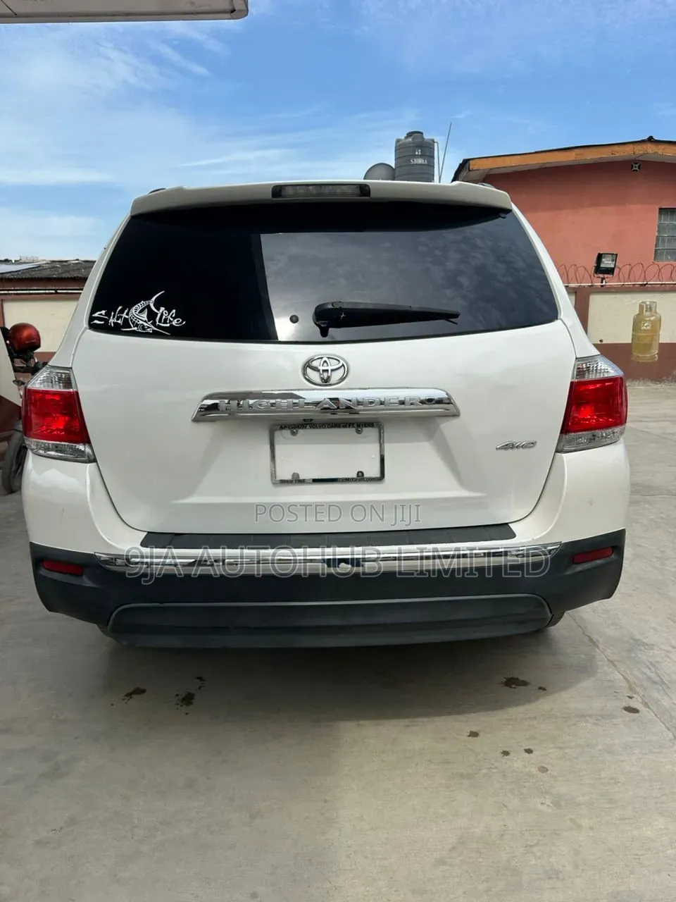 Toyota Highlander Limited 2012 White