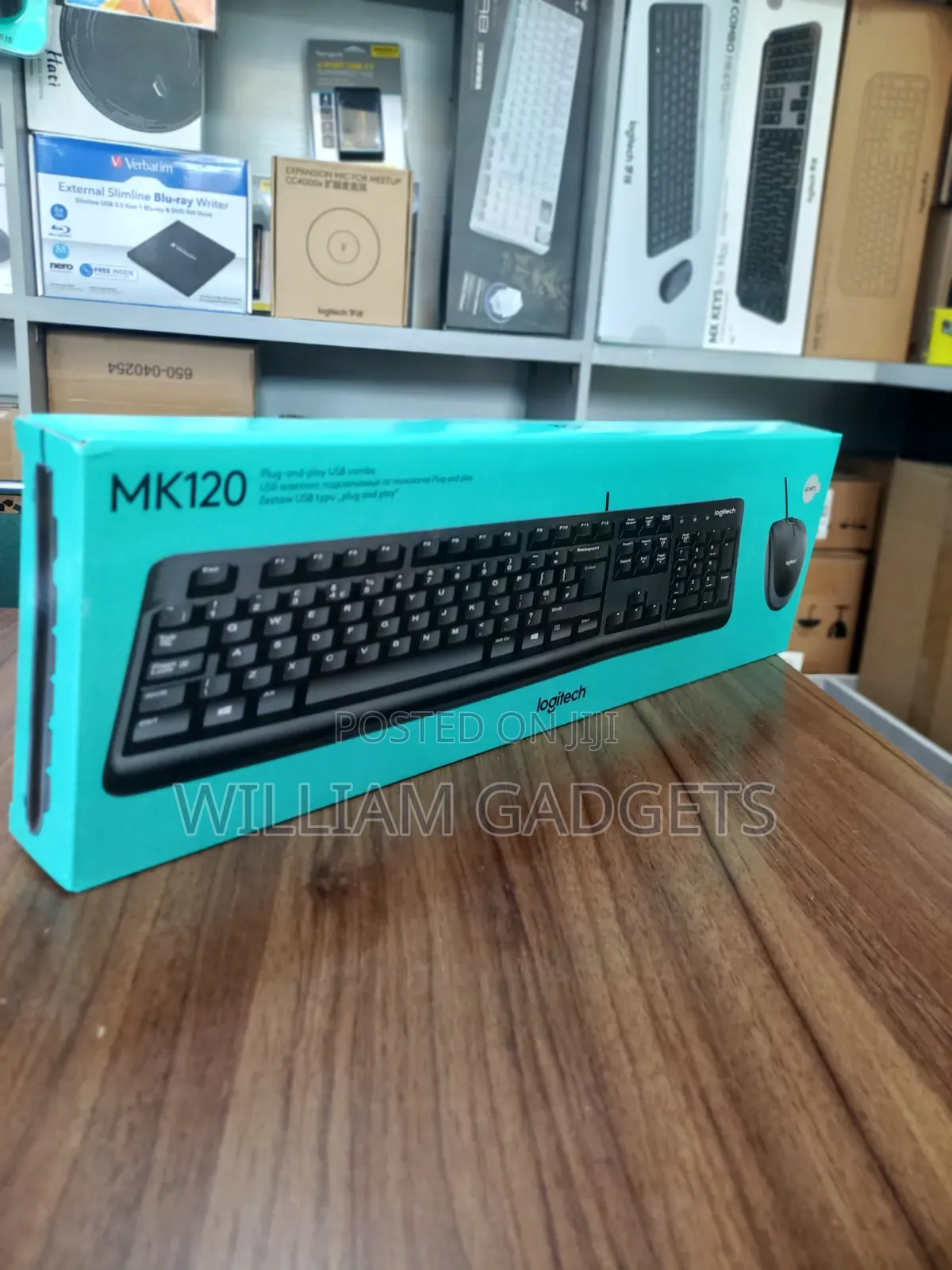 Logitech Mk120 Keyboard and Mouse Wire