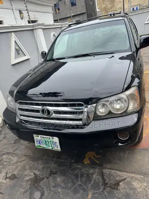 Toyota Highlander V6 FWD 2004 Black