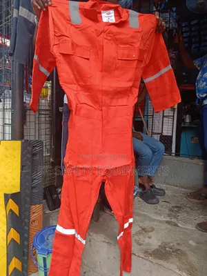 Orange Fire Overall