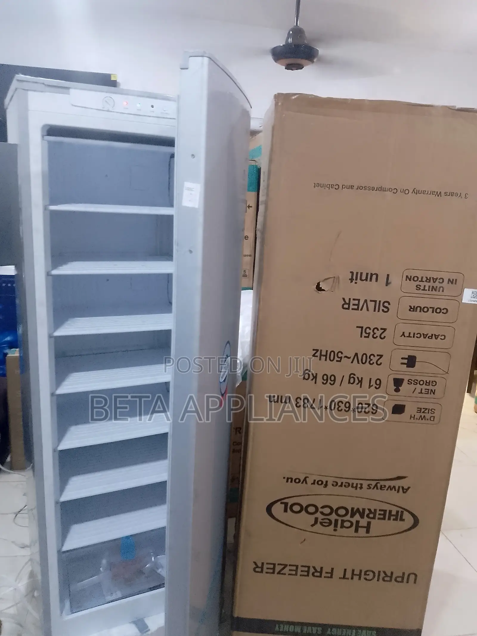 Premium Upright Freezer by Haier Thermocool