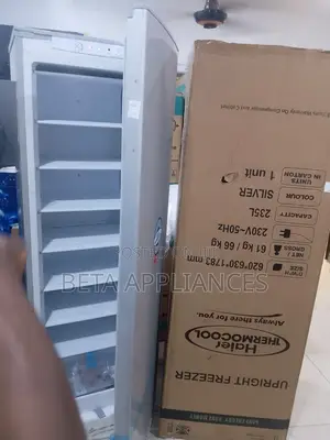 Haier Thermocool Upright Freezer With Durable Interior Design