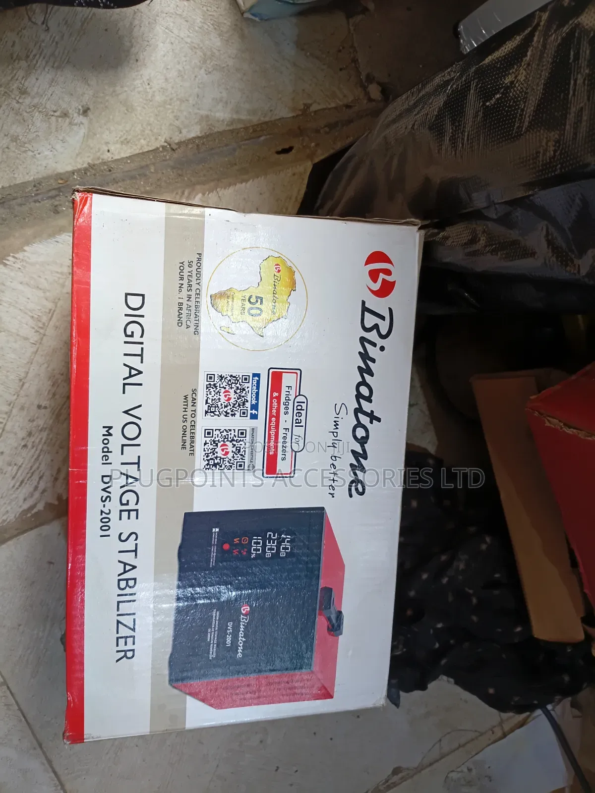 Binatone 2000wdigital Stabilizer DVS-2001