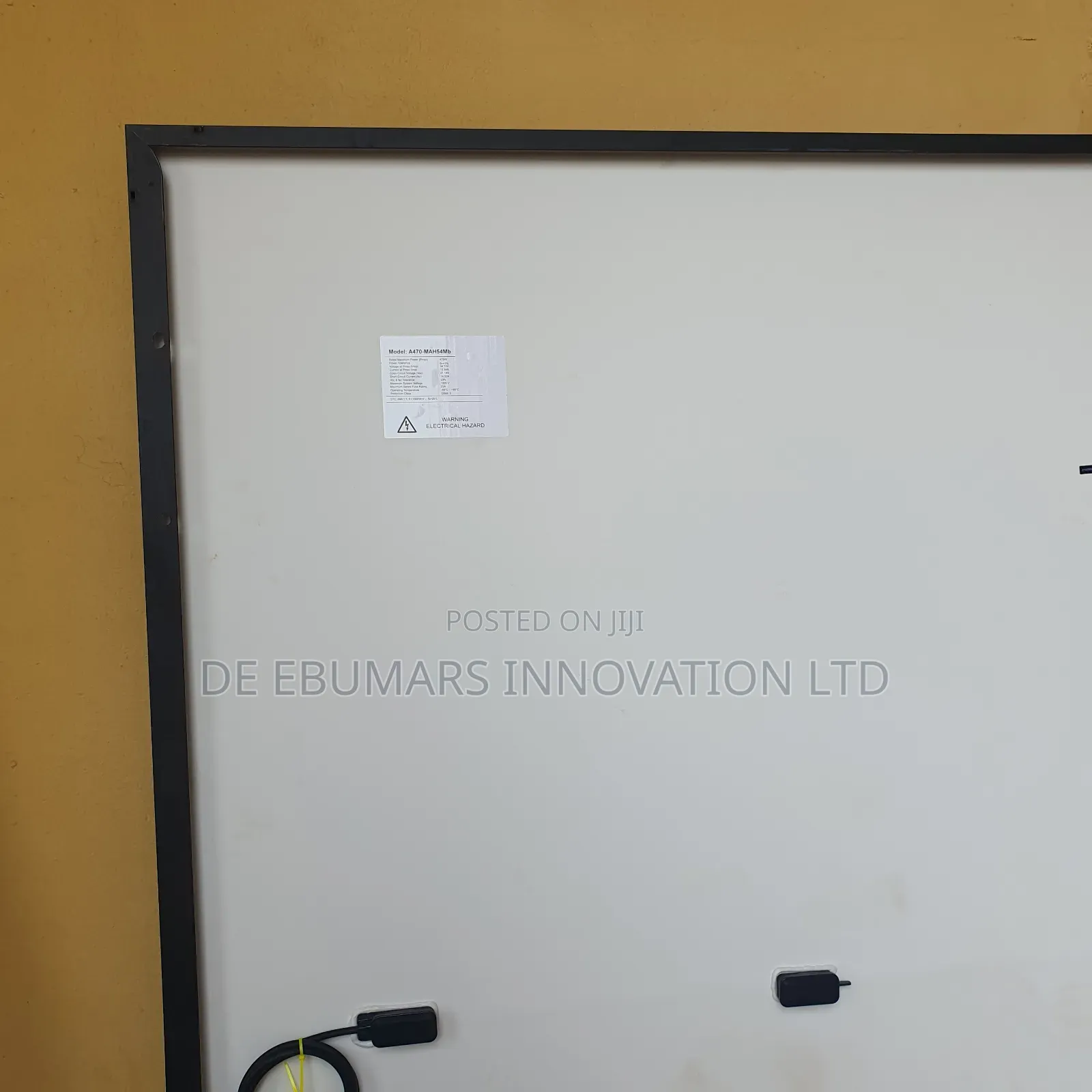 470w Black Mono Solar Panel