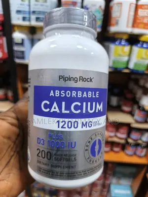 Piping Rock Absorbable Calcium 1200mg With Vitamin D3 1000iu-200count