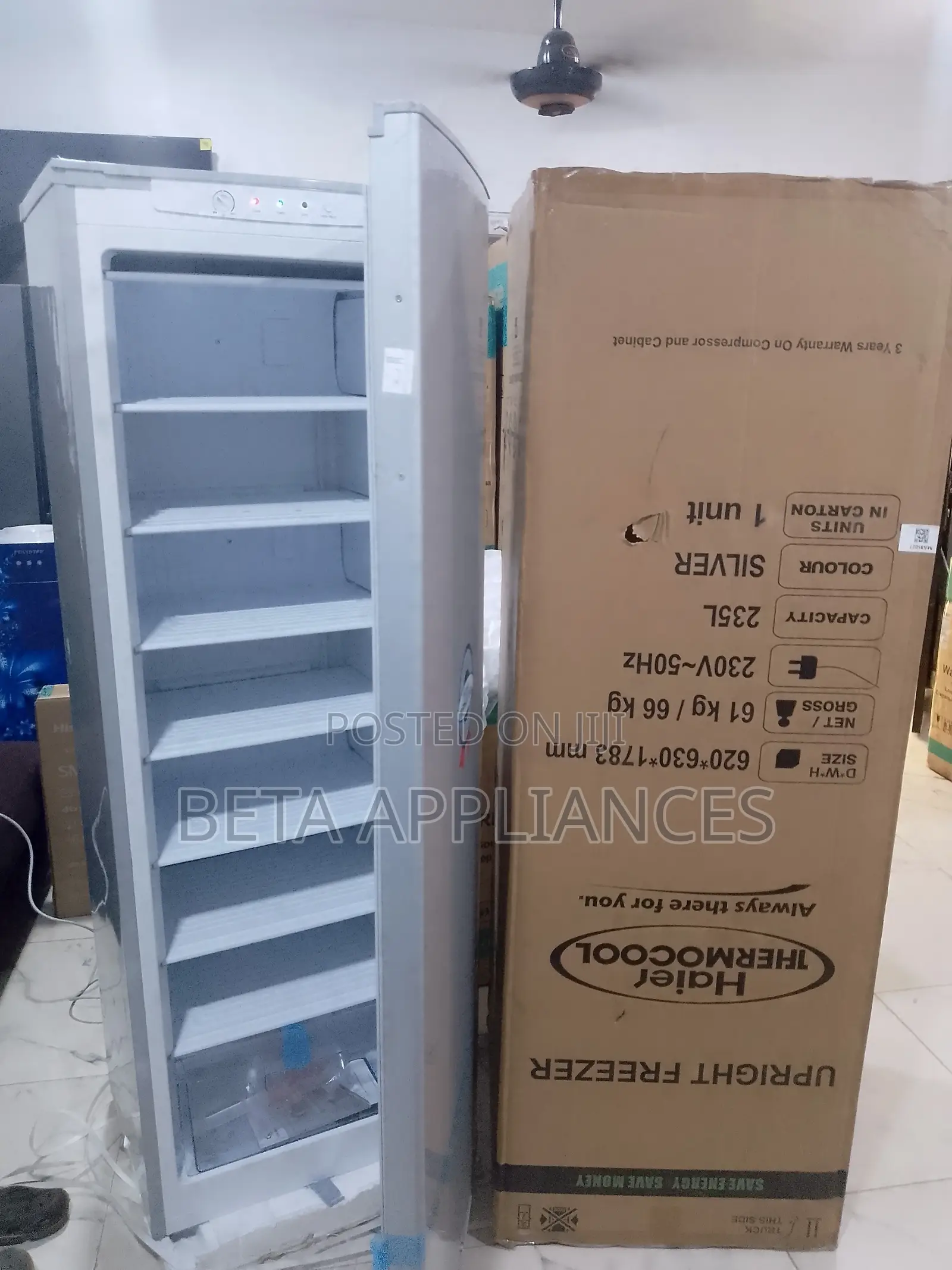 Upright Freezer With Energy Efficiency by Haier Thermocool