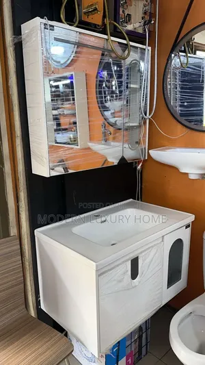 Cabinet With Shelf Mirror