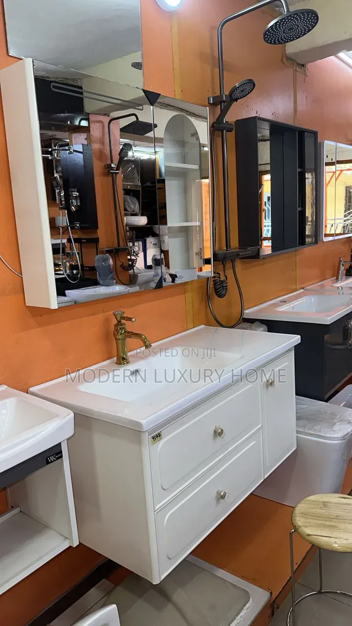 Cabinet With Shelf Mirror