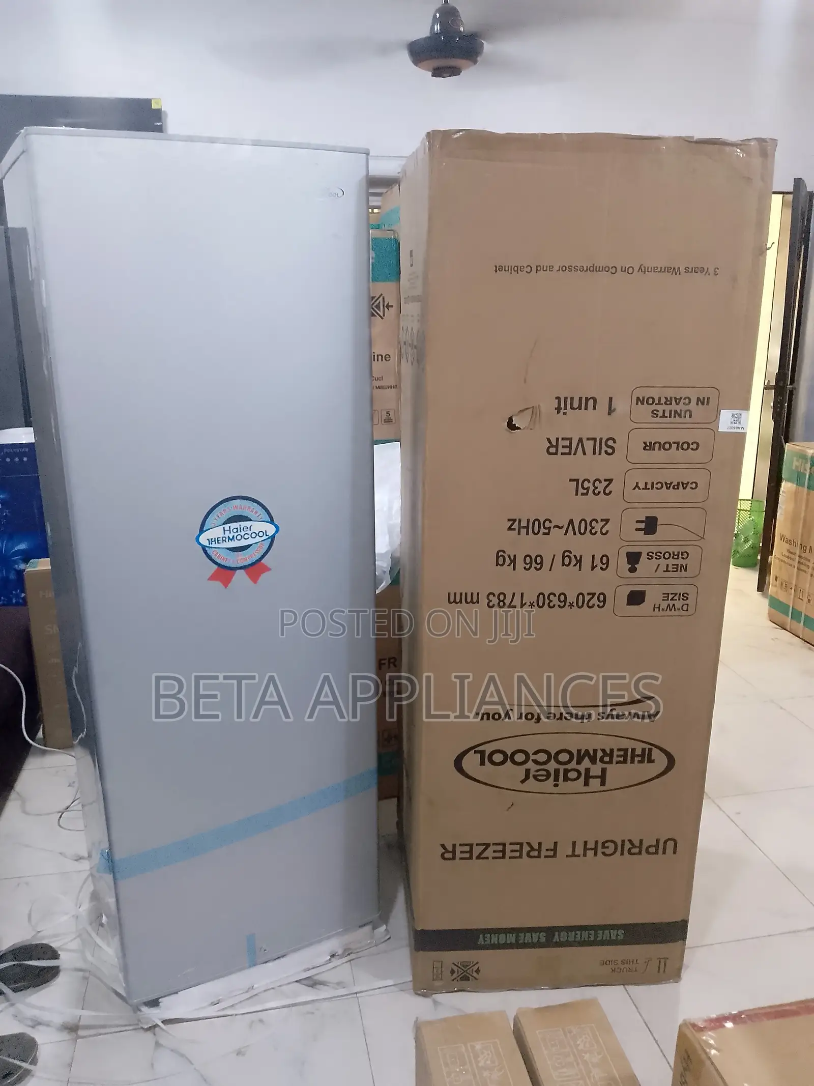 Haier Thermocool Upright Freezer – Smart Freezing Solution