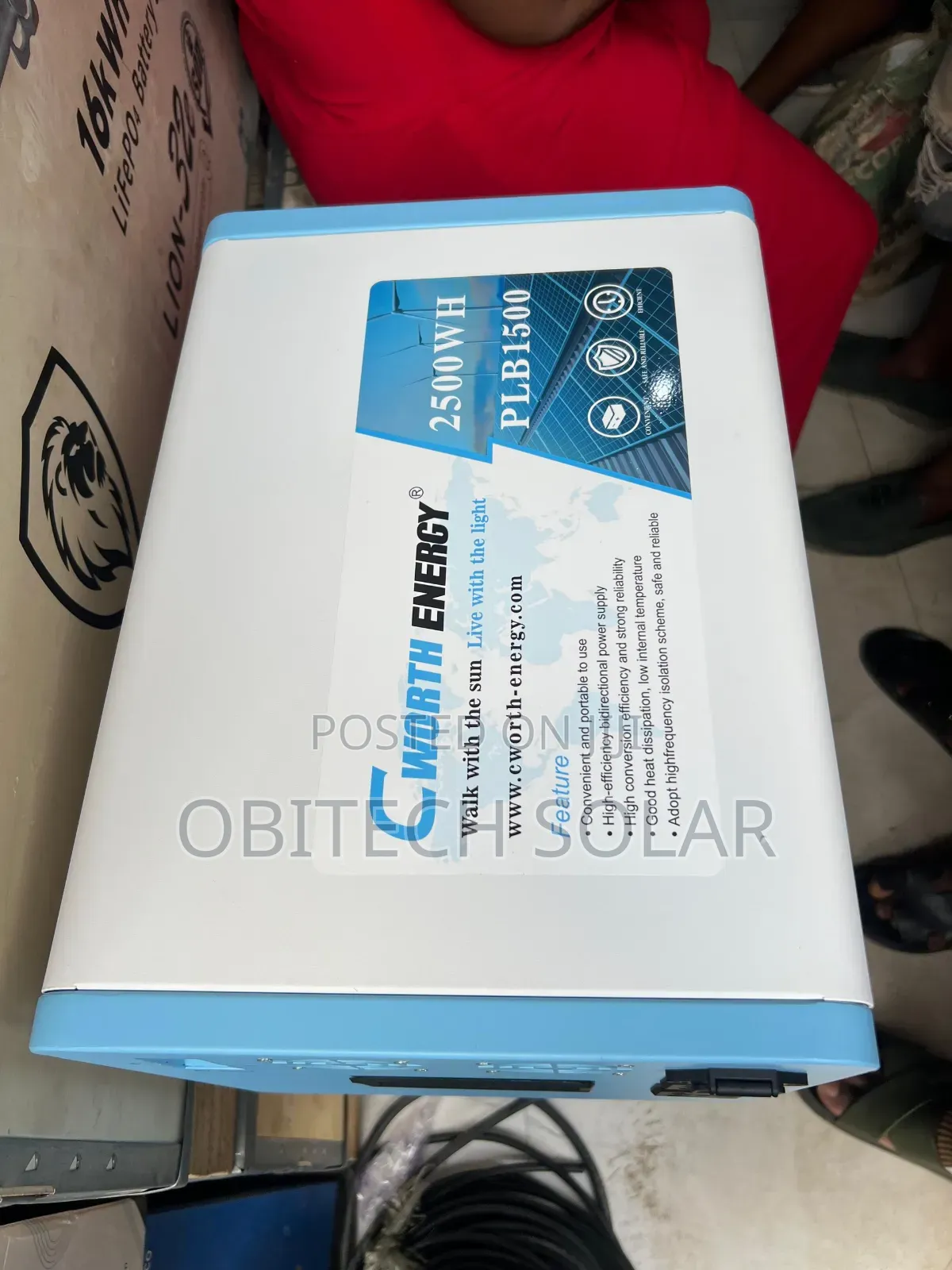 2.5kwh Cworth Energy 24v Lithium Ion Battery