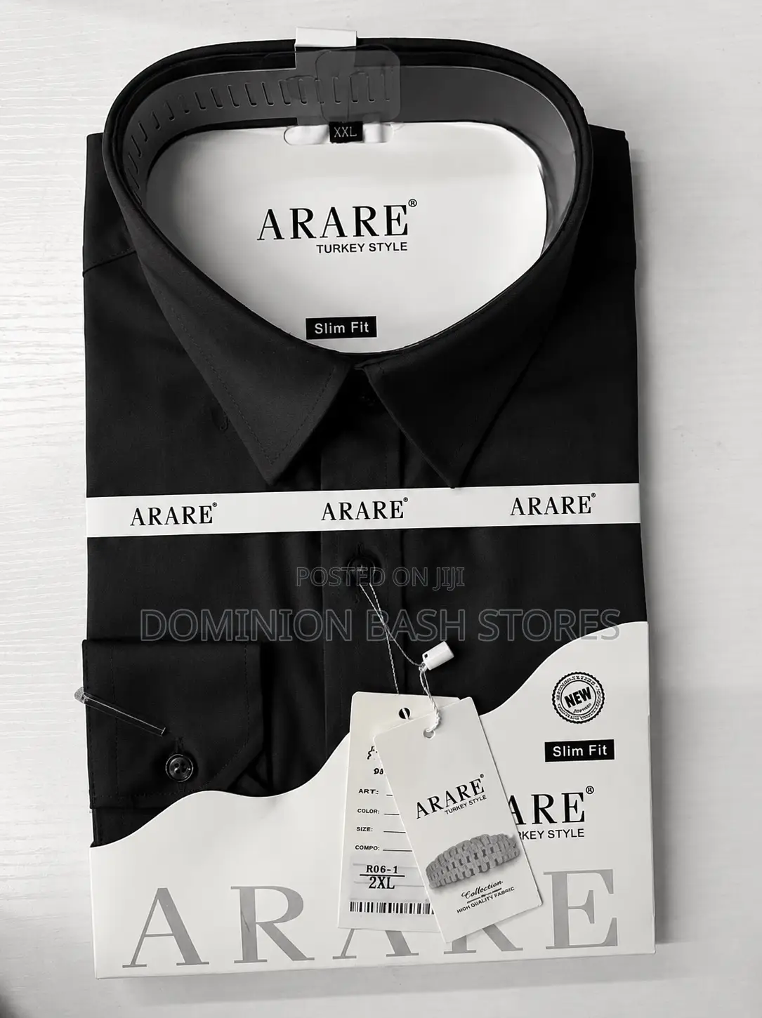 High Quality Plain White Arare Shirt