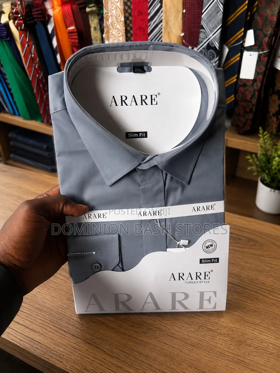 High Quality Plain White Arare Shirt