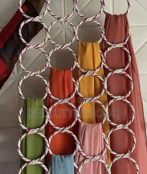 28-Hole Multipurpose Hanger for Veils, Belts, Ties Etc