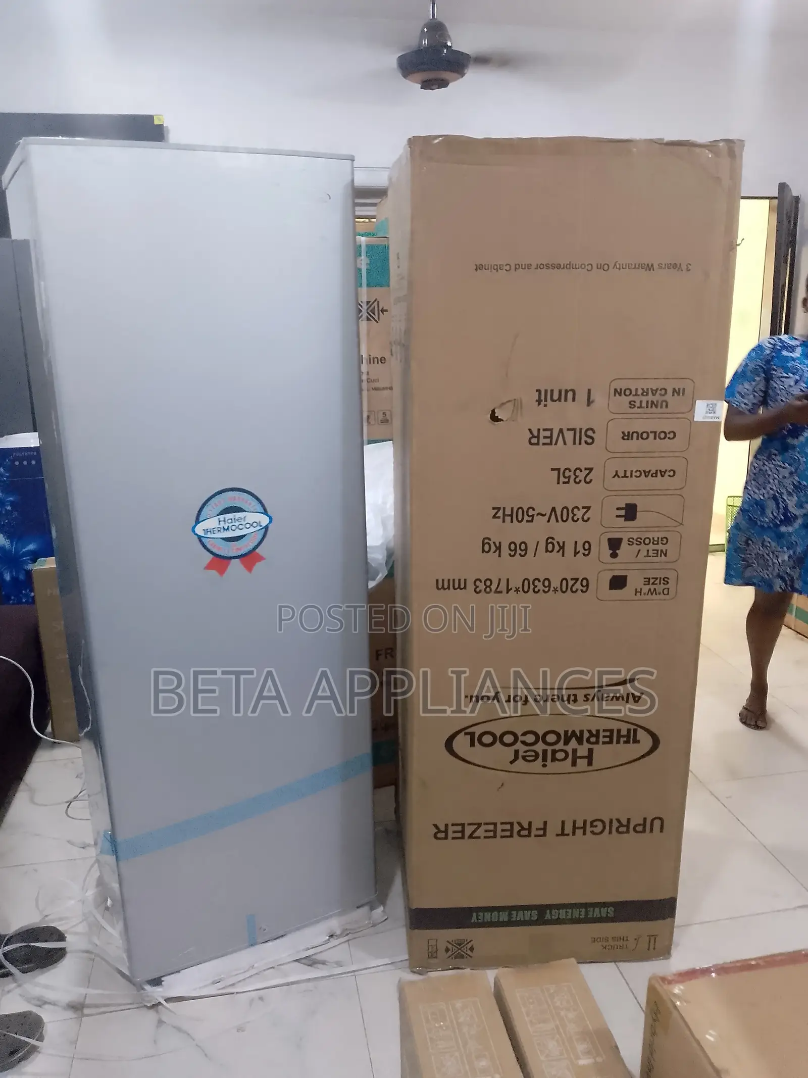 Haier Thermocool Upright Freezer – Store More, Waste Less
