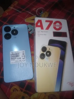 New Itel A70 256 GB Blue